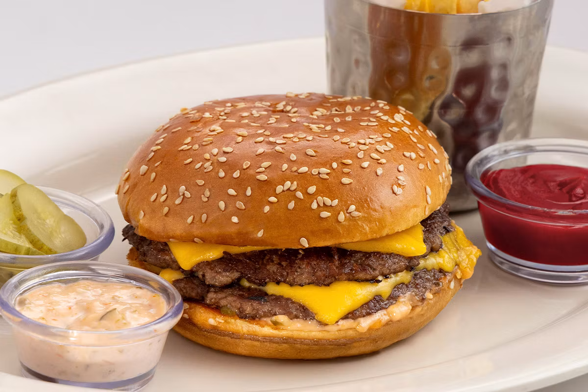 Double Smash Cheeseburger - The Cheesecake Factory Menu Prices 2026